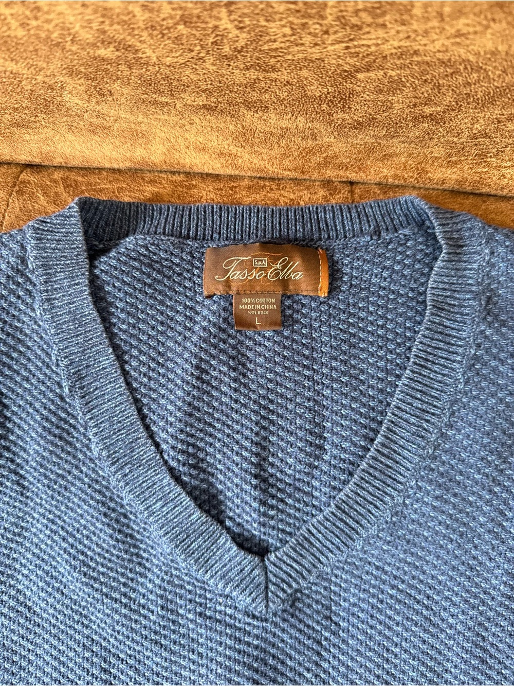 Vintage Tasso Elba Cotton Vest